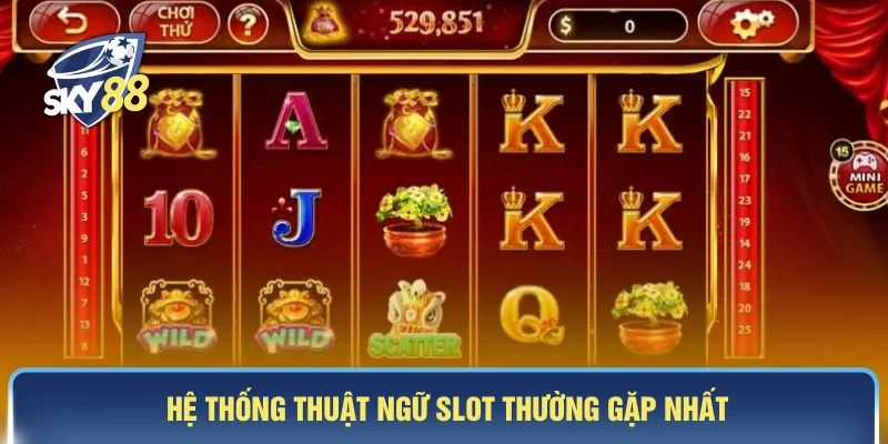 Hệ thống thuật ngữ slot thường gặp nhất