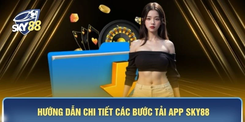 Hướng dẫn chi tiết các bước tải app SKY88