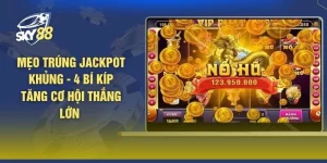Mẹo Trúng Jackpot Khủng - 4 Bí Kíp Tăng Cơ Hội Thắng Lớn