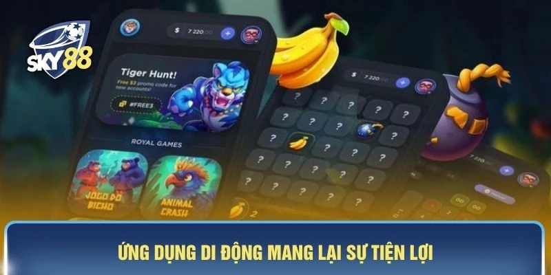 Ứng dụng di động mang lại sự tiện lợi
